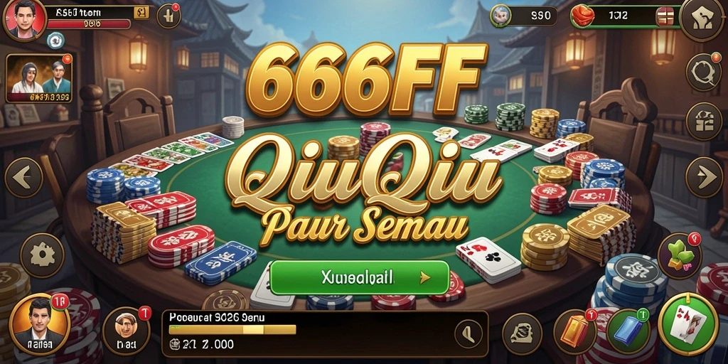 Tampilan permainan QiuQiu yang menarik di 666FF.