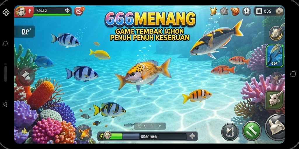 Gameplay seru dan menantang dalam Tembak Ikan.