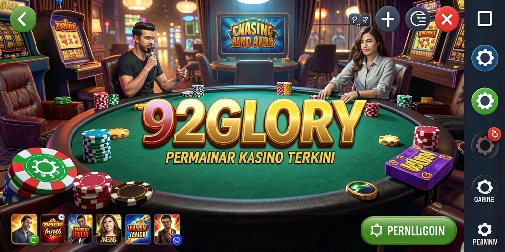 Tampilan gameplay yang menarik dan mendebarkan di 92GLORY.