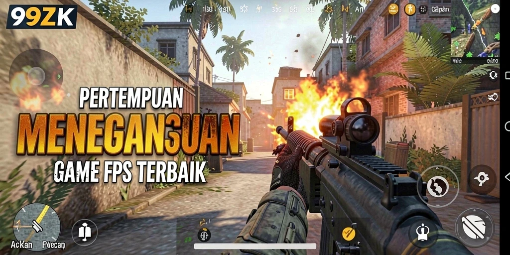 Tampilan gameplay 99ZK yang intens dan mendebarkan.