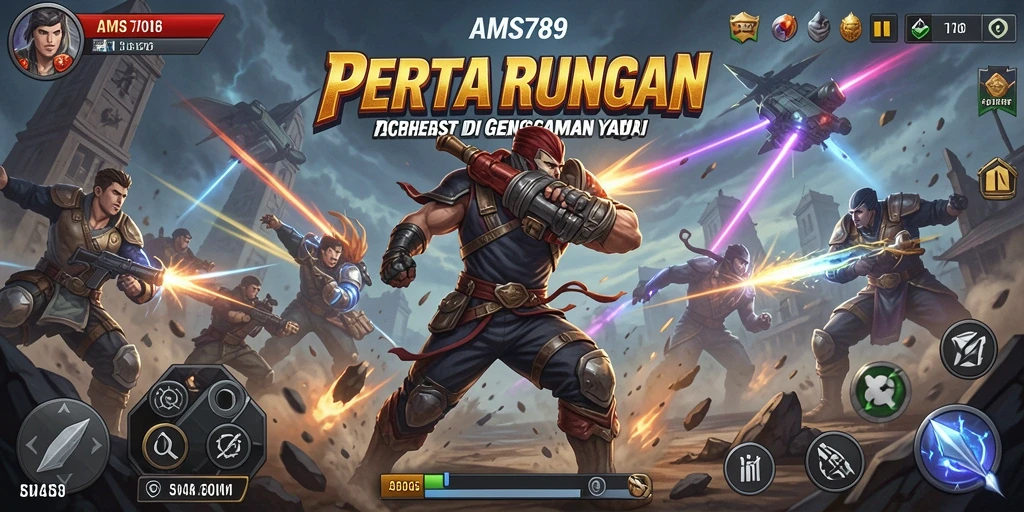 Gameplay seru bertempur di arena aksi di AMS789.