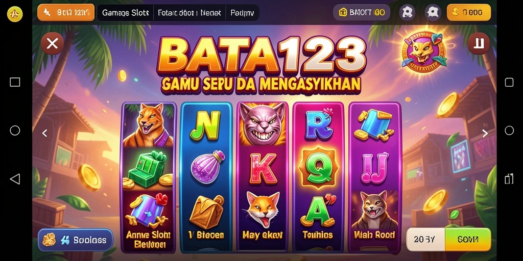 Tampilan menarik dari gameplay BATA123 dengan tema Slot yang memikat.
