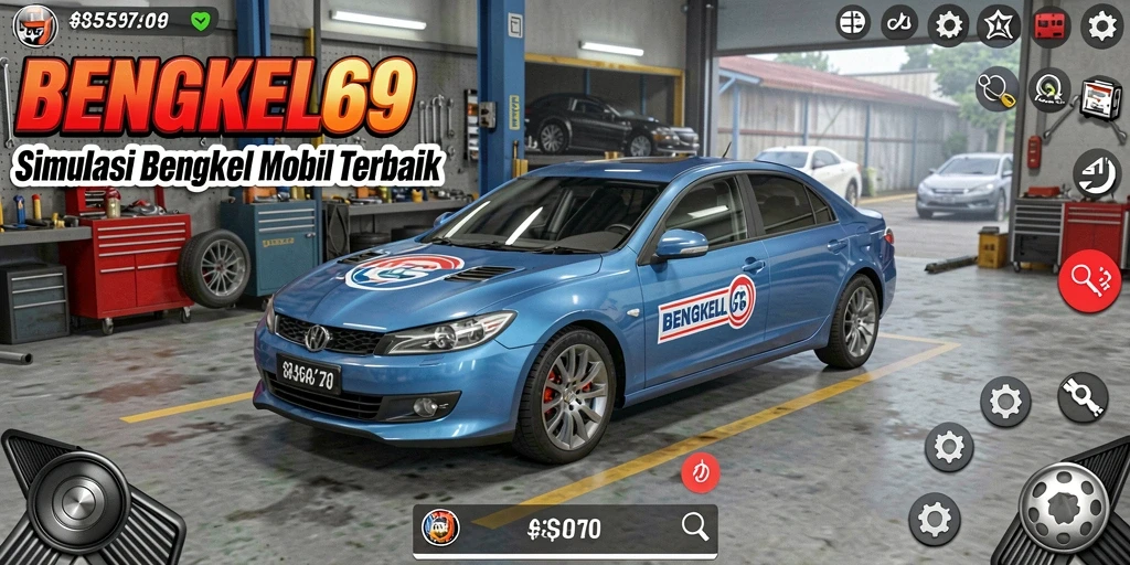 Tampilan gameplay BENGKEL69 yang menarik dan realistis.