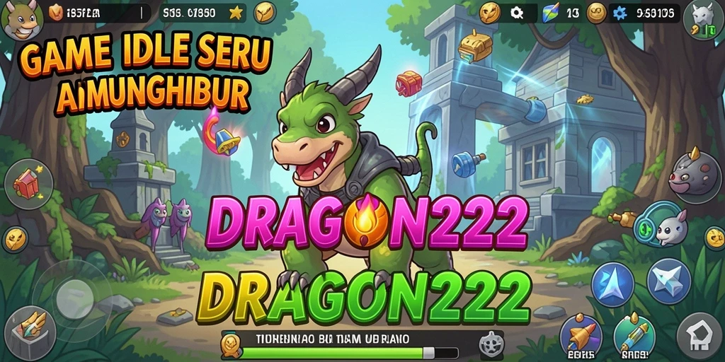 Tampilan gameplay <strong>DRAGON222</strong> yang seru dan menarik dengan mekanisme idle.