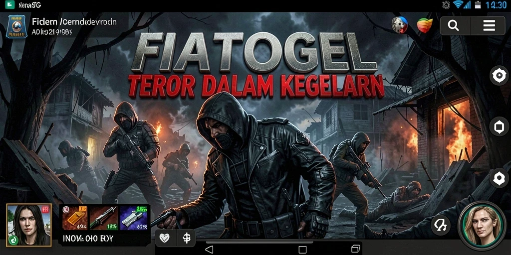 Gameplay FIATOGEL yang menegangkan dan atmosfer mencekam.