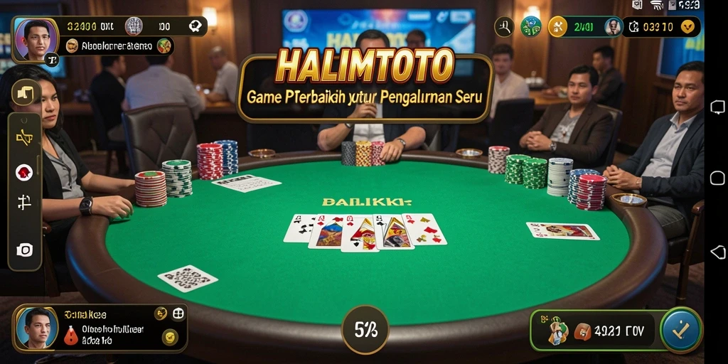 Tampilan gameplay HALIMTOTO yang menarik dan penuh aksi.