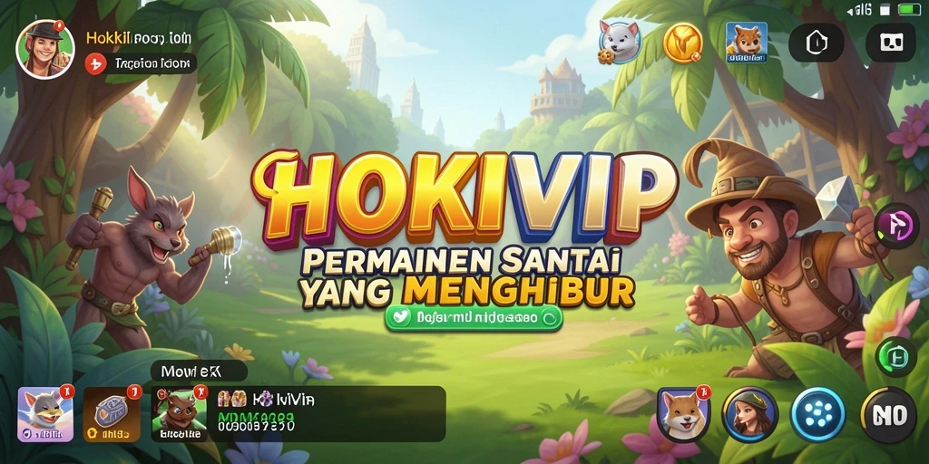 Screenshot HOKIVIP menampilkan aksi gameplay yang seru dan menyenangkan.