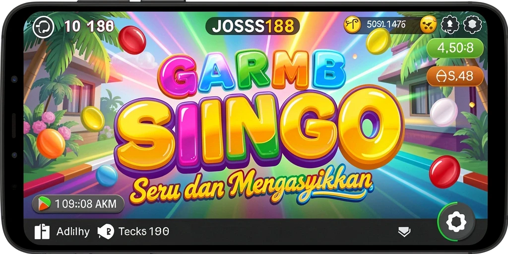 Tampilan gameplay Bingo yang seru dari JOSS188.