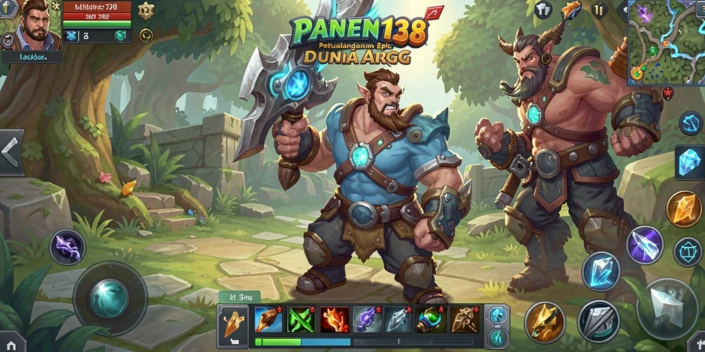 Tampilan gameplay yang seru dan mendebarkan dalam dunia ARPG.