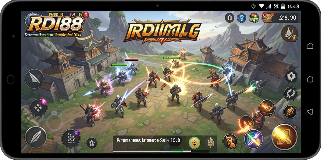 Tampilan gameplay seru dari RDI88 dengan strategi mendalam.
