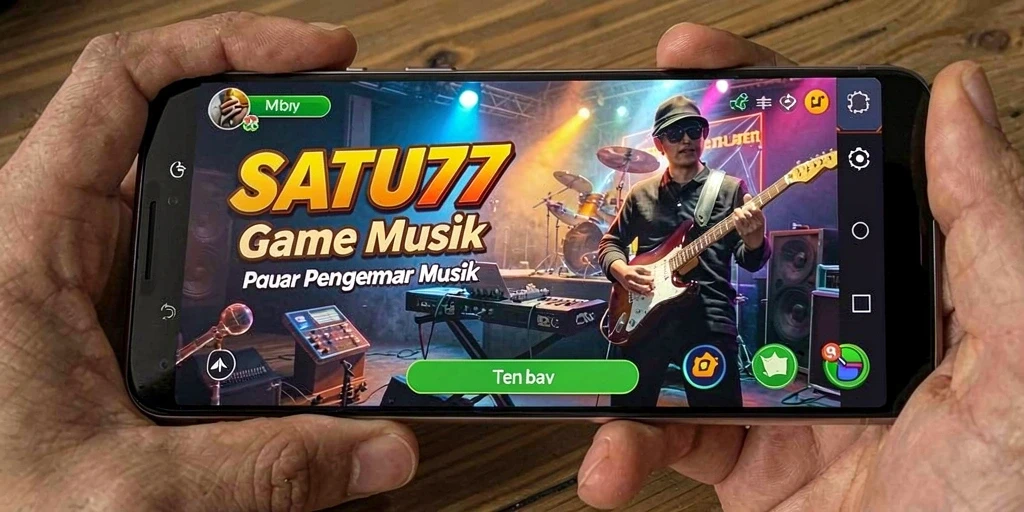 Tampilan antarmuka yang menarik saat gameplay SATU77.