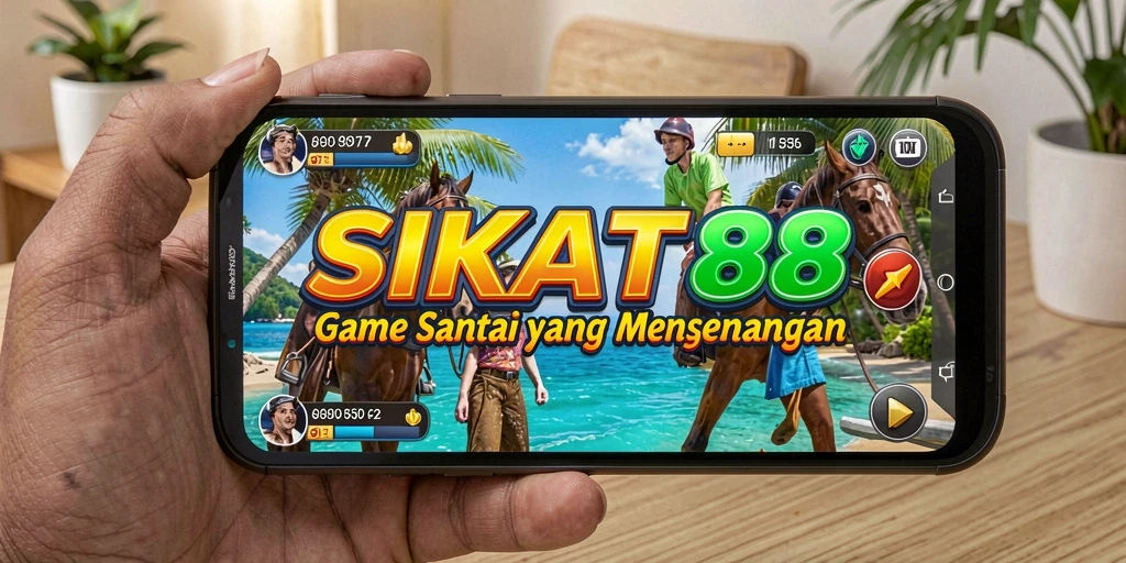 Tampilan gameplay SIKAT88 yang seru dan penuh warna.